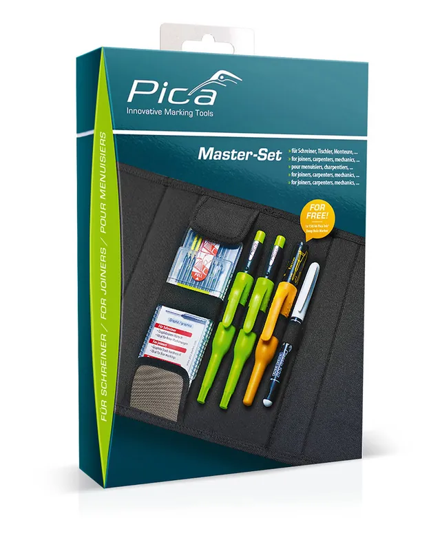 Letzte Chance Pica Master Markier Set Schreiner - 55010 -Tischler, Monteure, Innenausbau
