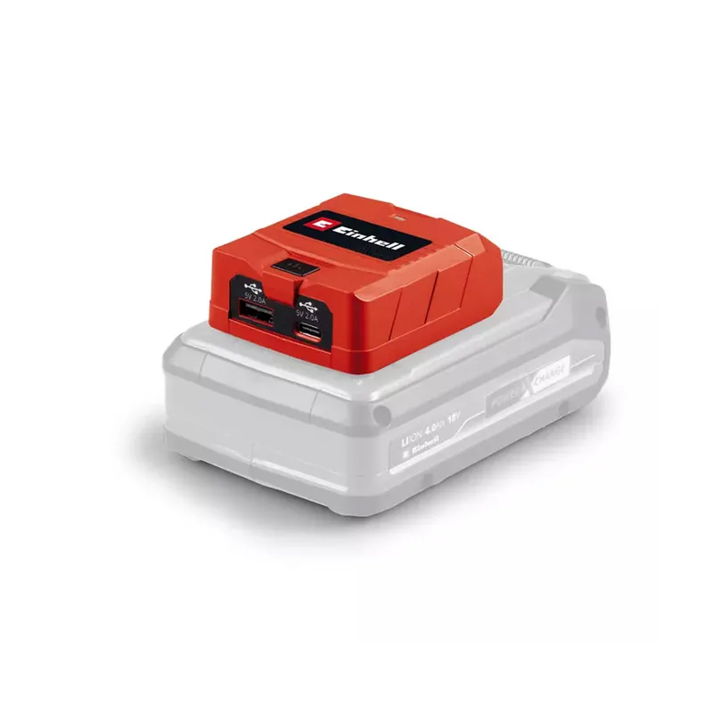 Bestseller Einhell USB-Akku-Adapter » TC-CP 18 Li USB A/C-Solo « für Smartphones