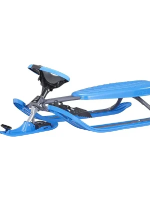 Preiswert Stiga Metall Lenkschlitten » Snow Racer Pro « Lenkbob, Graphite/Blau