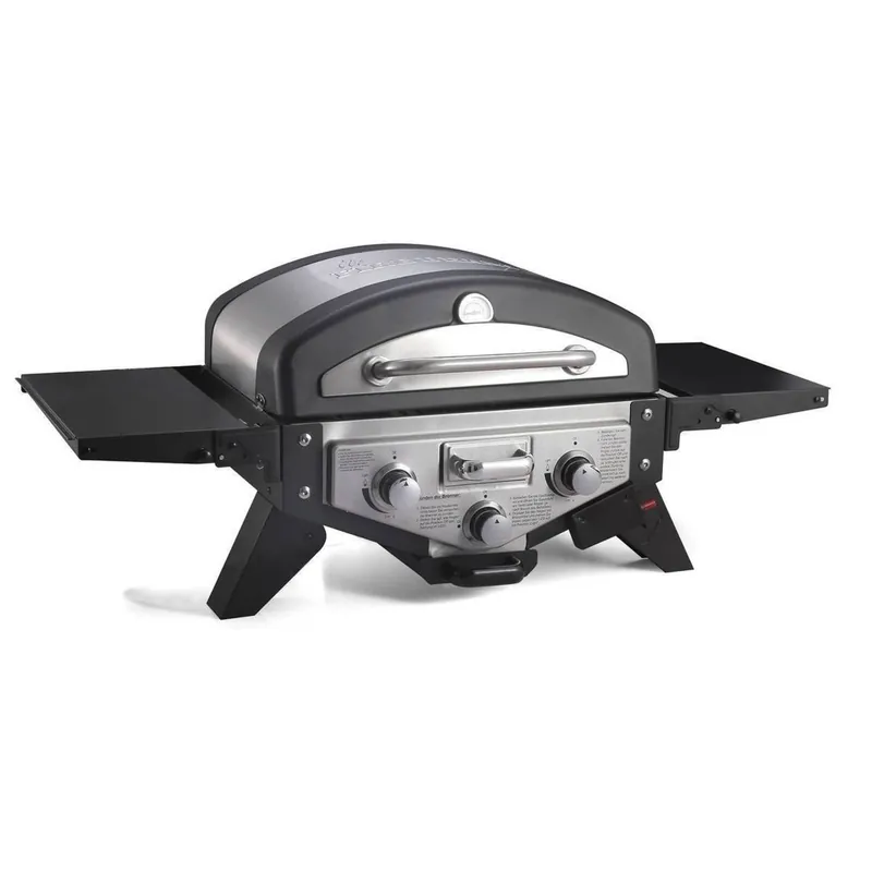 El Fuego® Gasgrill "Medison" schwarz, 2 Brenner, Tischgrill, BBQ, Grillen Sonderangebot