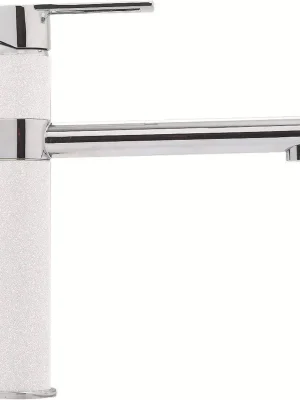 Eurodomo Armatur AQUA-STYLE Chrom/Weiß Neu Im Sortiment