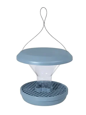 SWISSINNO Vogel-Futtersilo » SMART BIRDS « hellblau, Schutz vor Mäusen Finale Aktion