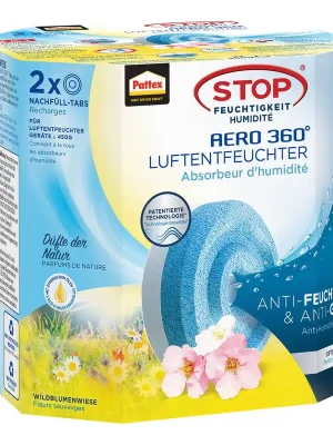 Pattex Nachfüll-Tabs für AERO 360° » Wildblume « 2x 450 g Preisknaller