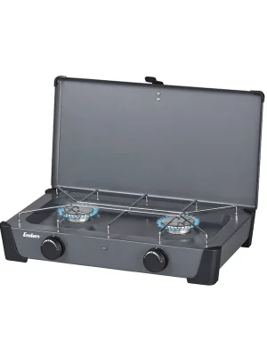 Enders Campingkocher » Bondy 2 « zweiflammig, inkl. 80 cm Gasschlauch Finale Aktion