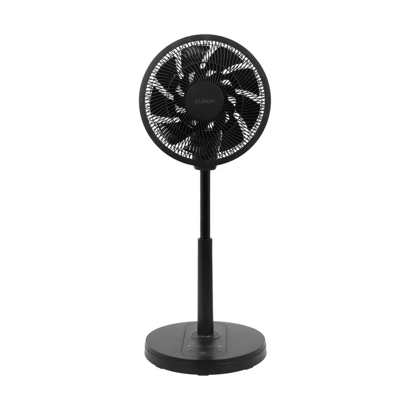 Kracherpreis Eurom Ventilator » Vento 3DS Silent Comfort Black « höhenverstellbar