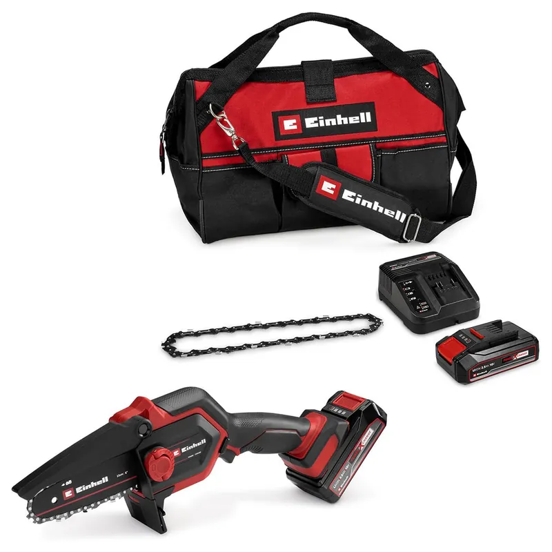 Einhell Akku-Astkettensäge » GE-PS 18/15 Li Bag Kit « Brushless-Motor Super-Preis