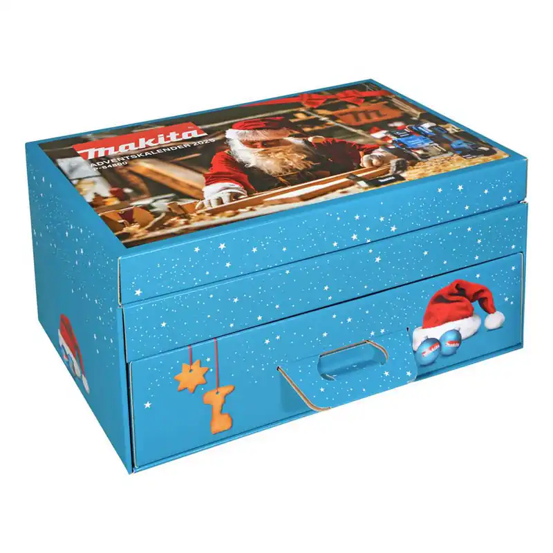 Makita Adventskalender 2025 » P-84800 « 24 Fanartikel zum Verschenken Jetzt Bestellen
