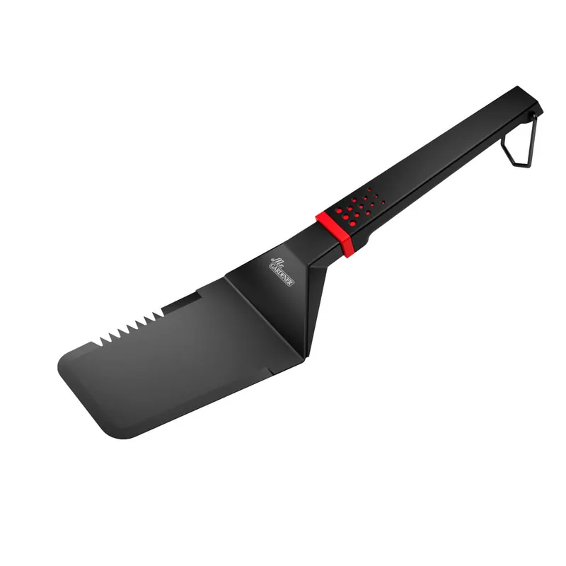 Mr. Gardener Black-Line » Grillwender « 38 cm, Edelstahl, Schwarz Beliebt