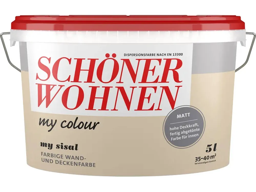 Schöner Wohnen My Colour » My Sisal « 5 L, Dispersionsfarbe, Matt Sale