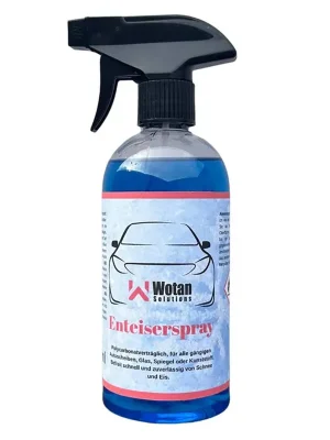 Markenware Wotan » Enteiserspray « für alle gängigen Autoscheiben, 500 ml