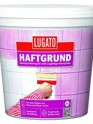 Lugato Haftgrund » 1 Liter « Spritz- und tropfgehemmt, gebrauchsfertig Nur Heute