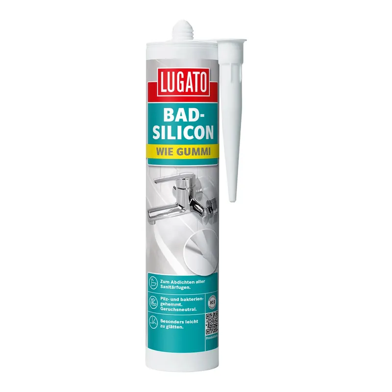 Lugato Bad-Silikon » Wie Gummi « Grau, 310 ml Kartusche Sale