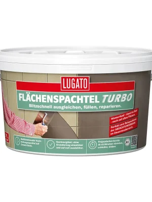 Lugato Flächenspachtel » Turbo « 5 kg, für Wand und Boden Must-Have