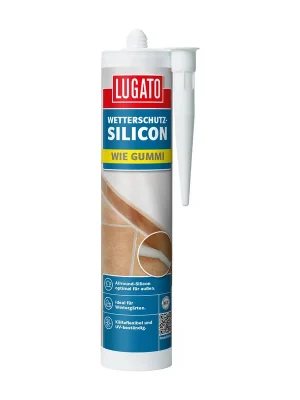 Neue Ware Lugato Wetterschutz-Silikon » Wie Gummi « Transparent, 310 ml