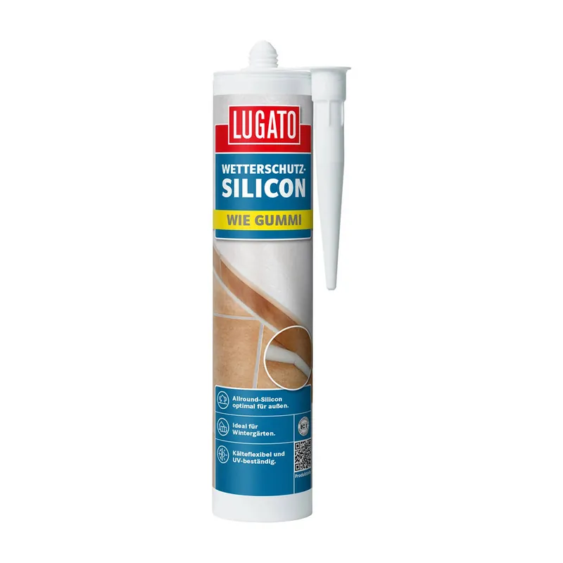 Neue Ware Lugato Wetterschutz-Silikon » Wie Gummi « Transparent, 310 ml