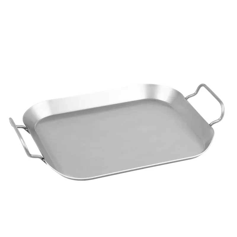 Ausverkauf CHG Grillplatte » La Plancha « 2 Griffe, 2 mm Eisenstärke