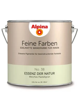 Bestseller Alpina Feine Farben » Essenz der Natur « 2,5 l, Pastellgrün, No. 38