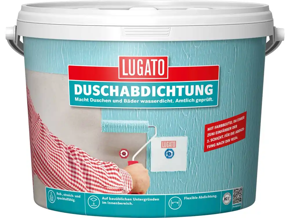 Lugato Latex-Dichtmasse » Duschabdichtung « 4 kg Eimer Letzte Chance
