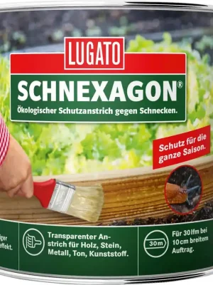 Lugato Schneckenschutz-Anstrich » Schnexagon « 375 ml, transparent Super-Preis