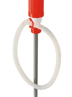 Echt JESSBERGER GMBH 813274 Siphon-Handpumpe 18,5/min., PVC/ PE für Wasser+leicht aggressive Chemikalien Tauchrohr 850 mm, Durchm. 25 mm, Abgabeschlauch 1300 mm, Gew 2 Zoll