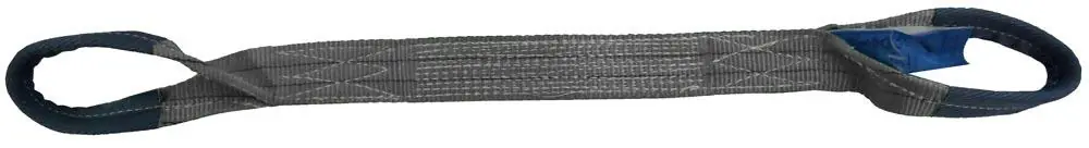 FS HEBETECHNIK 6041950 Hebeband, Traglast 4000 kg, Länge 6 m, Bandbreite 120 mm, grau, 4 Streifen Top-Preis