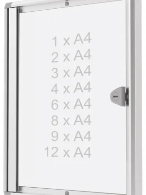 Online Kaufen MAUL GMBH 861595 Schaukasten 4 x A4 B490xH651mm abgeschrägte Ecken für Innenbereich