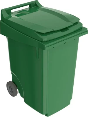 Sonderangebot SULO 861857 Müllgroßbehälter, Kunststoff, Volumen 60 l, BxTxH 450x530x945/1000 mm, Farbe grün