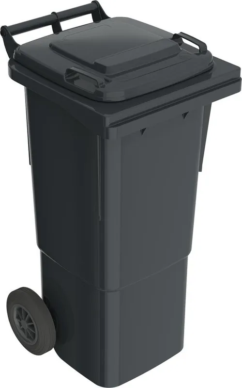 SULO 861856 Müllgroßbehälter, Kunststoff, Volumen 60 l, BxTxH 450x530x945/1000 mm, Farbe grau Sale