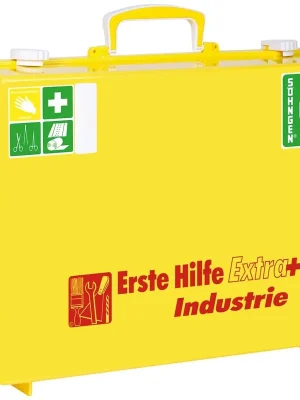 Top-Seller SÖHNGEN 972303 BetriebsverbandkastenErste-Hilfe Extra+Industrie nach DIN 13157, leuchtgelb mit signalrot