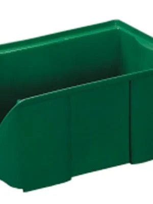 Preiswert LOCKWEILER 860896 Sichtlagerkasten, PE, BxTxH 310x508x200 mm, Größe 2, Farbe grün, VE 6 Stück