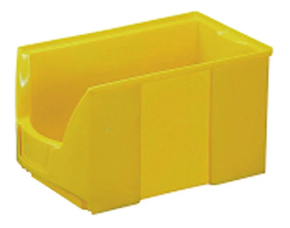 Top-Preis LOCKWEILER 860886 Sichtlagerkasten, PE, BxTxH 147x235x125 mm, Größe 4, Farbe gelb, VE 25 Stück