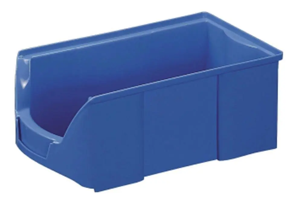LOCKWEILER 860889 Sichtlagerkasten, PE, BxTxH 210x360x145 mm, Größe 3z, Farbe blau, VE 12 Stück Aktuell