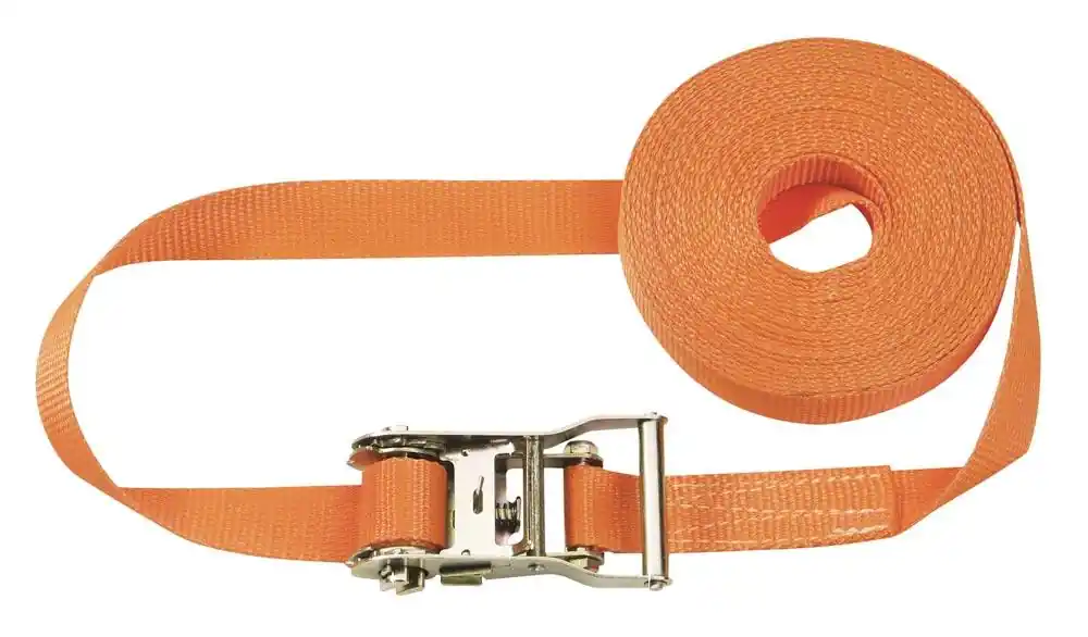 Neu Im Sortiment BRAUN SEILE 838092 Einteiliger Zurrgurt, 2000 daN zul. Zugkraft in der Umreifung, Gurtbreite 35 mm, Länge 8 m, Farbe orange, 2 Streifen, VE 2 Stück