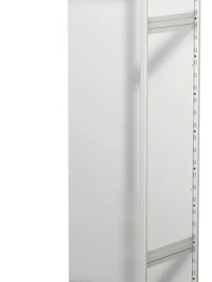 Ausverkauf KERKMANN 6019773 Steckregal mit Rückwand, ohne Böden, Anbaufeld, BxTxH 750x400x1900 mm, lichtgrau