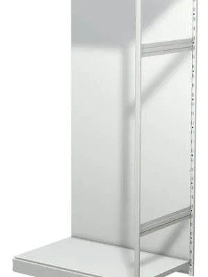 KERKMANN 6019781 Steckregal mit Rückwand, ohne Böden, Anbaufeld, BxTxH 960x600x1900 mm, lichtgrau Jetzt Kaufen