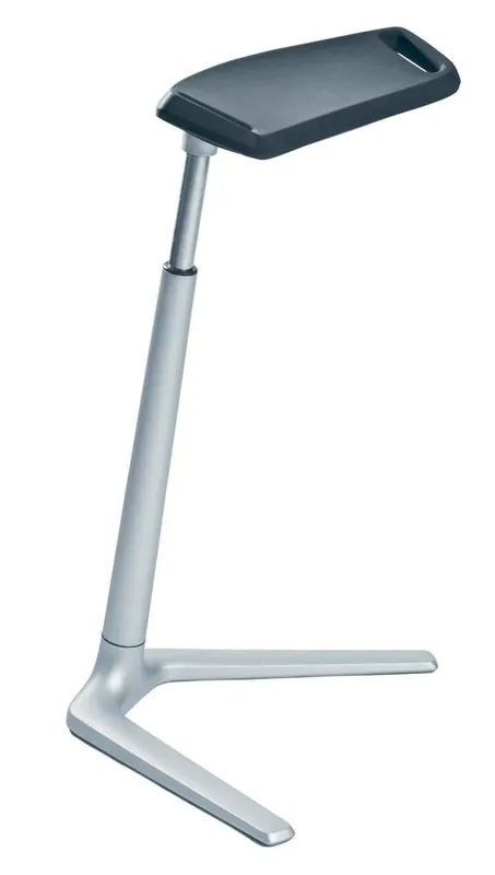 Ausverkauf INTERSTUHL 1958461 Stehhilfe mit schwenkbarer Sitzfläche, Sitz Höhe 620-850 mm, Sitz PU-Schaum, blau