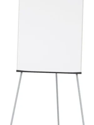 MAUL GMBH 859176 Flipchart, Tafel BxH 660x970 mm, Oberfl. Stahlblech, Höhenverst. 1100-1860 mm, 3-Bein-Gestell, grau Preisreduziert