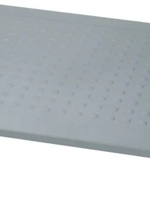 Neu Im Sortiment MAUL GMBH 859208 Fußstütze, Kunststoff, Trittfläche 450x390 mm, Höhe vorne 48-119 mm, hinten 66-220 mm höhenverstellbar, grau