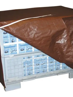 Sale OLSCHEWSKI 820621 Abdeckhaube, PE-Folie 130 g/qm, 2 Reißverschlüsse, LxBxH 1250x850x900 mm, Farbe braun
