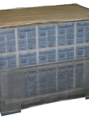Nur Für Kurze Zeit OLSCHEWSKI 820623 Abdeckhaube, PE-Folie 130 g/qm, ohne Reißverschluss LxBxH 1250x850x900mm, transparent
