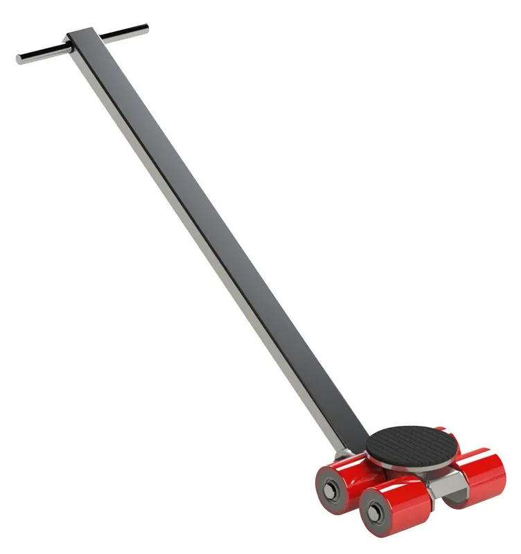 Sichere Zahlung JUNG HEBETECHNIK 6022211 Transportfahrwerk lenkbar, Traglast 3000 kg, 1 Kassette, 4 Polyurethanrollen, Lenkstange