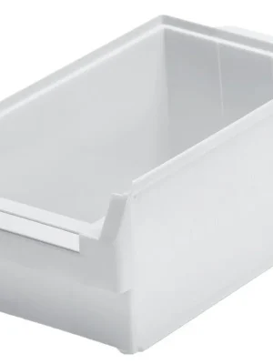 KAPPES 6017688 Sichtlagerkasten mit rückseitiger Griffmulde, BxH 300x250 mm, Tiefe außen/innen 500/450 mm, Farbe naturweiß Sonderangebot