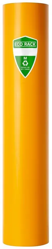Schnäppchen AMPERE 6408600 Regal-Anfahrschutz, Größe M, recycelter Kunststoff, orange, Höhe 600 mm, für Regalständerbreite 88-100 mm