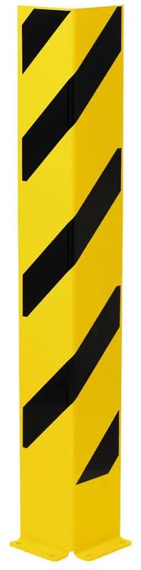 Jetzt Bestellen MORAVIA GMBH 822007 Anfahrschutz, Stahl-Winkel, kunststoffbeschichtet gelb/schwarz, Höhe 1200 mm, Stärke 6 mm, Querschnitt 160 mm