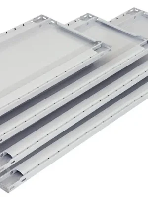 Direkt Vom Hersteller SCHULTE 1992009 Fachboden, RAL 7035 lichtgrau, BxT 1000x800 mm, Traglast 330 kg, inkl. 4 Fachbodenträger