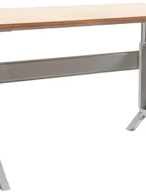 Solange Der Vorrat Reicht BEDRUNKA 1641785 Grundtisch, Spankern Platte Multiplex, Höhenver., Klemmfeststell., BxTxH 1500x750x735-1100 mm, RAL 7035/5013