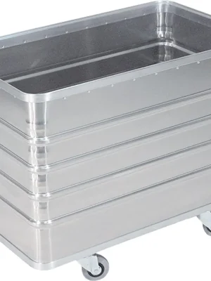 Preis Gesenkt GMÖHLING GMBH 831828 Alu-Kastenwagen, glatte Oberfläche, LxBxH 1280x730x935 mm