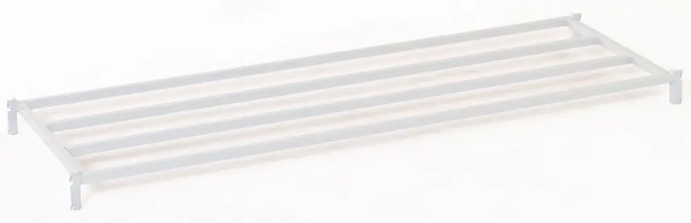 MANORGA 832692 Stahlrohrboden zu Vielzweck-Steckregal, Regalbreite 1250 mm, Regaltiefe 500 mm Echt