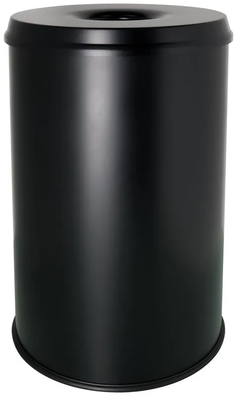 HELIT INNOVATIVE BÜROPRODUKTE 6042807 Sicherheitspapierkorb, selbstlöschend, Volumen 30 l, Durchm.xH 319x503 mm, schwarz Online Kaufen