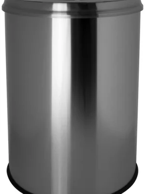 HELIT INNOVATIVE BÜROPRODUKTE 6042805 Sicherheitspapierkorb, selbstlöschend, Volumen 15 l, Durchm.xH 260x335 mm, Edelstahl Bestpreis